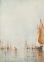William Gedney Bunce, VENICE, watercolour