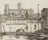 William York Macgregor, LINCOLN, charcoal