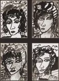 John Bellany, FOUR CELTIC MAIDENS