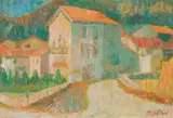 Roger Montané, PAYSAGE EN ESPAGNE, oil on canvas