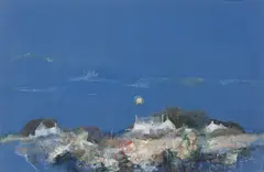 Gordon Hope Wyllie, WINTER LANDSCAPE, mixed media