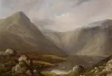 Edward Train, LOCH CORUISK, ISLE OF SKYE, oil on canvas