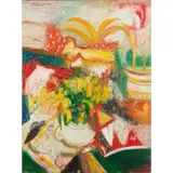 John Bellany, STILL-LIFE WITH PORTRAIT DRAWING