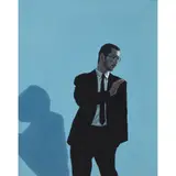 Graeme Wilcox, WORLD OF DAVID, oil on board
