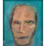 Douglas Thomson, PHILOSOPHER, oil on canvas laid on board