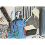 Caroline McNairn, IN THE CANYON, 1986, pastel