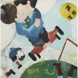 Jock McFadyen, CELEBRATING - c1980, Oil on canvas