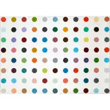 Damien Hirst, POSTCARD FROM . . . DAMIEN HIRST: NUCLEOHISTONE, 2012, Off-set lithograph, from the edition of 500, published by the Fondazione Pastificio Cerere and Gagosian Gallery, Rome with their printed label affixed (verso)