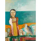 John Bellany, GIRL WITH SEAGULL