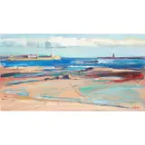 James Fullarton, WEST COAST VIEW, oil on canvas