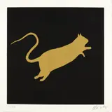 Blek le Rat, GOLDEN RAT, 2020, Screenprint, 21/120