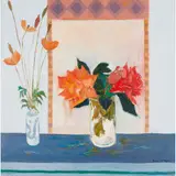 David M. Martin, SUMMER STILL-LIFE, oil on board