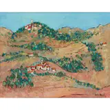 Carlo Rossi, MONTE PERPOLI, TUSCANY, mixed media