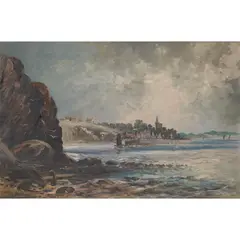 Alex Burke, ST. ANDREWS, oil on canvas