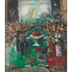 Donald Manson, EQUINOX, oil on board