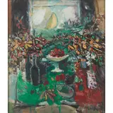 Donald Manson, EQUINOX, oil on board