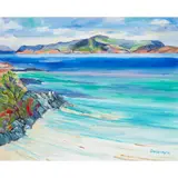 Margaret Ballantyne, MULL FROM IONA, oil on canvas