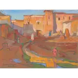 Alexander Graham Munro, EVENING, DEMNAT, pastel