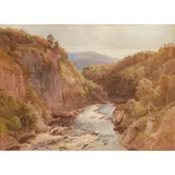 Harold Sutton Palmer, RIVER RAPIDS, watercolour