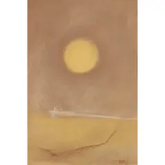 FULL MOON by Cecil King, pastel, sold Jun 2020