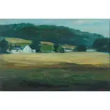 James Fullarton, THE GREENEST VALLEY, oil on canvas