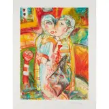 John Bellany, THE LOVERS, Etching with aquatint, 18/50