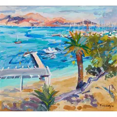 Margaret Ballantyne, MAJORCA, mixed media