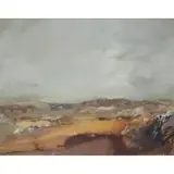 Mardi Barrie, RAIN CLOUD, SHROPSHIRE VALLEY, oil on board