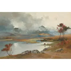 Thomas Bunting, LOCHLUICHART, oil on canvas