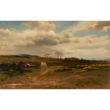 William Darling McKay, A REST BY THE WAY, oil on canvas