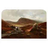 Waller Paton, GLEN CALLATER, oil on canvas, arched top