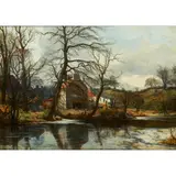 James Faed Jr, ON THE ALMOND, oil on canvas