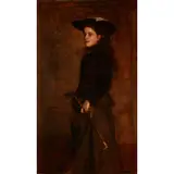 James Guthrie, PORTRAIT OF MARY MARTIN IN A RIDING HABIT, oil on canvas
