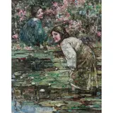 Edward Atkinson Hornel, BY THE LILY POND