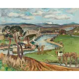 John Maclauchlan Milne, PERTH FROM KINNOUL HILL