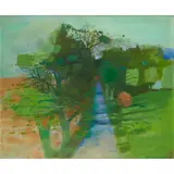 Robert Henderson Blyth, DANCING LIGHT, oil on canvas