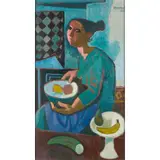 Alberto Morrocco, THE KITCHEN MAID