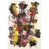 William Gear, UNTITLED, pen and ink and mixed media