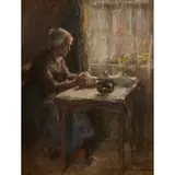 Robert Gemmell Hutchison, BY THE WINDOW