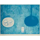 William Scott, BLUE STILL-LIFE, 1975, Lithograph