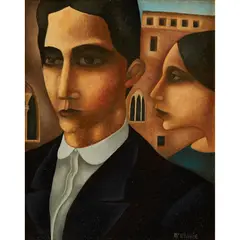 Ian McWhinnie, SIENNA, oil on board