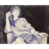 Alasdair Gray, PORTRAIT OF KATEY
