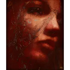ALEX SMALL STUDY by Mark Demsteader, oil on canvas laid on board, sold Apr 2020