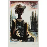 John Byrne, DOWNTOWN, Lithograph, P/P