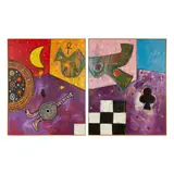 Alan Davie, BIRD THROUGH THE WALL, NO. 8