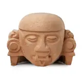 Eduardo Paolozzi, AZTEC HEAD, 1988, 1988' in pencil, papier-mâché