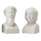 Kenny Hunter, 'WHAT IS HISTORY', MONICA LEWINSKY AND OSAMA BIN LADEN, 1998, cast resin