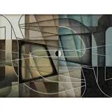 Frank Sully, ABSTRACT STUDY, oil on canvasboard