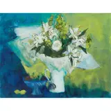 Ann Oram, STILL LIFE WITH FRUIT AND FLOWERS