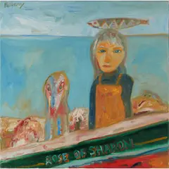 John Bellany, ROSE OF SHARON, oil on canvas